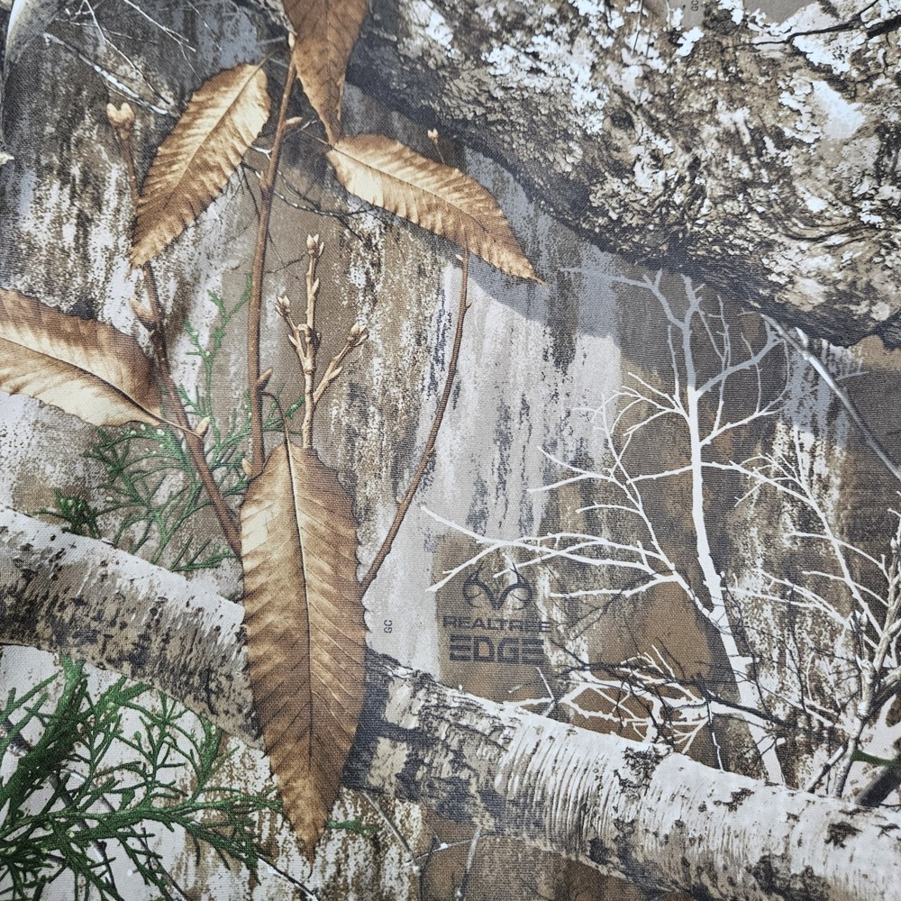 Non-Typical by Drake Camo Fleece Hoodie‎ Mossy Oak Bottom Land Mens Medium - Picture 9 of 10